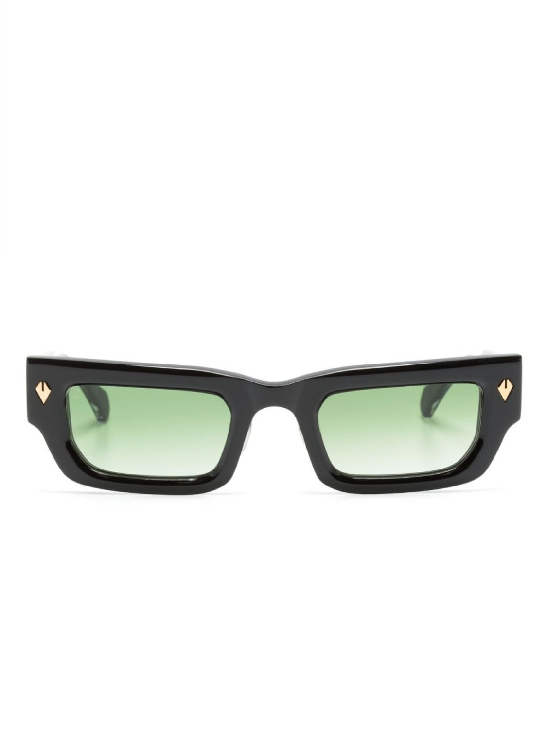 

T Henri Eyewear солнцезащитные очки в прямоугольной оправе, черный
