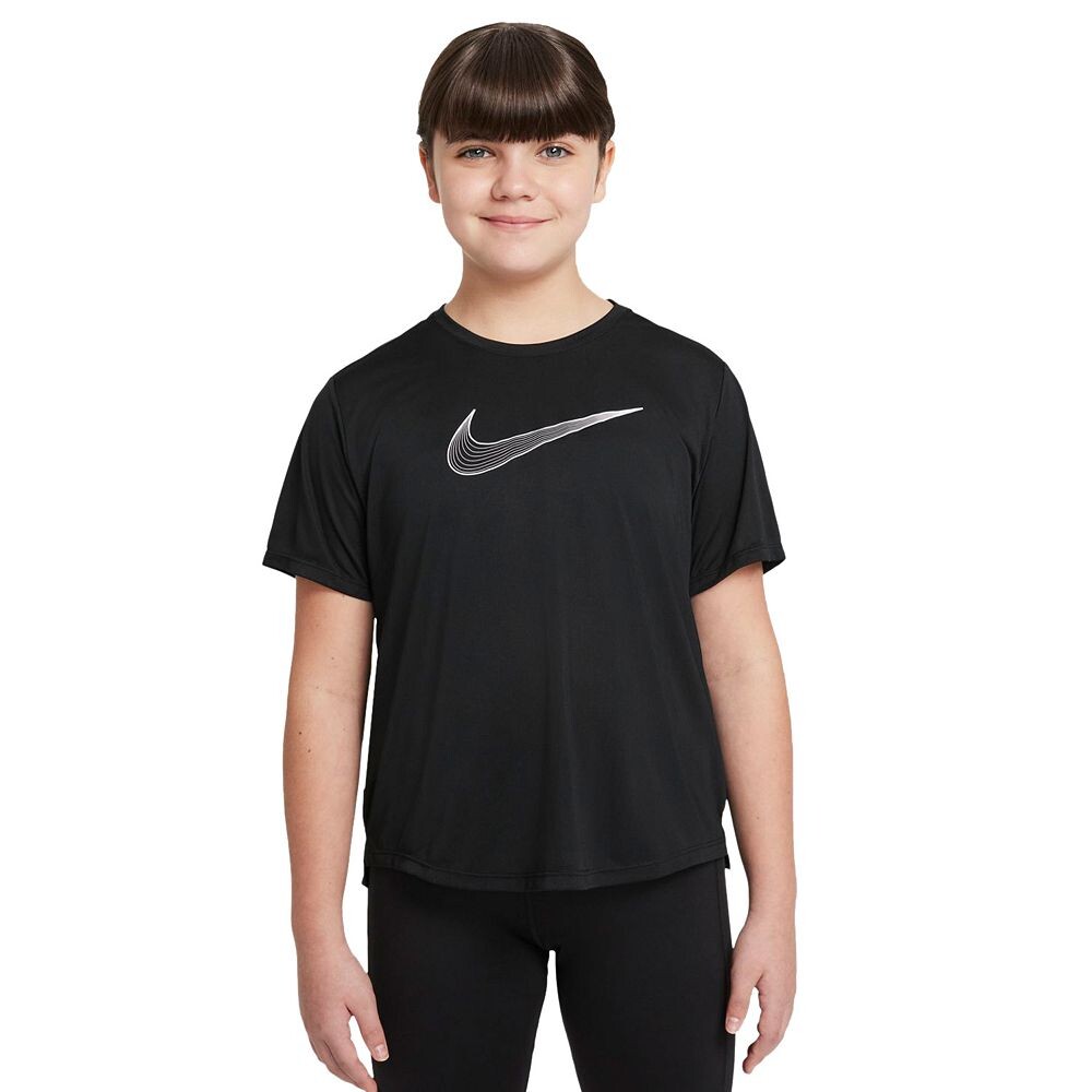 

Топ Nike Dri-FIT One для девочек 7–16 лет, черный