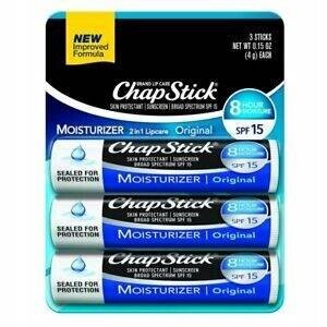

Увлажняющий бальзам для губ 2в1 Chapstick, 3х4г Other