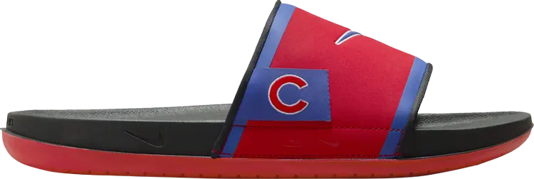 

Кроссовки MLB x Offcourt Slide 'Chicago Cubs', красный