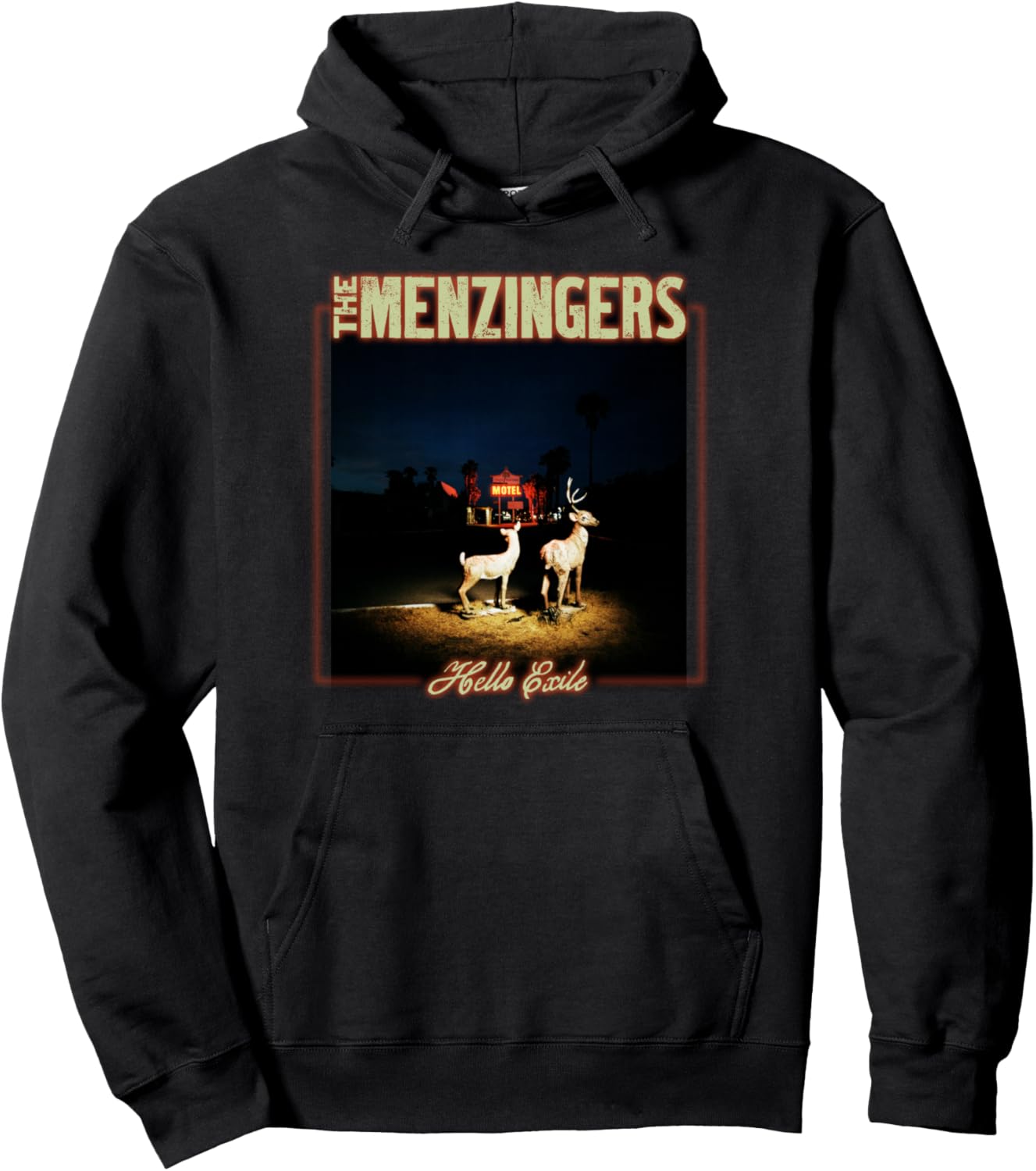 

Официальная толстовка The Menzingers Hello Exile, черный