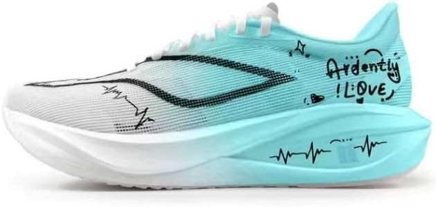 

Мужские беговые кроссовки с углеродной плитой, легкие, дышащие, с амортизацией, для ходьбы, тенниса, нескользящие спортивные обувь Generic, синий