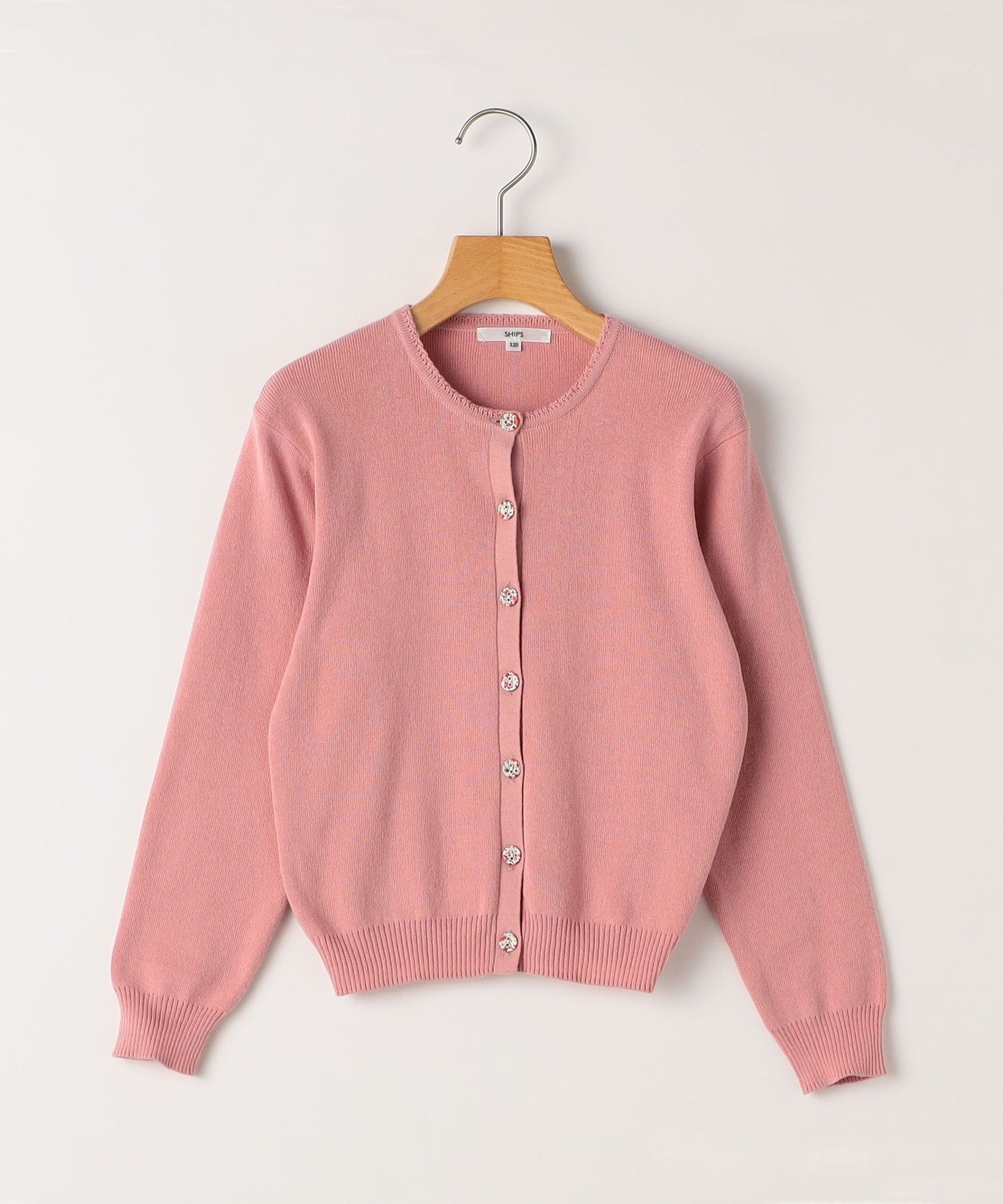 Детский кардиган SHIPS: 80-90 см / Вязаный кардиган Liberty SHIPS KIDS, Pink