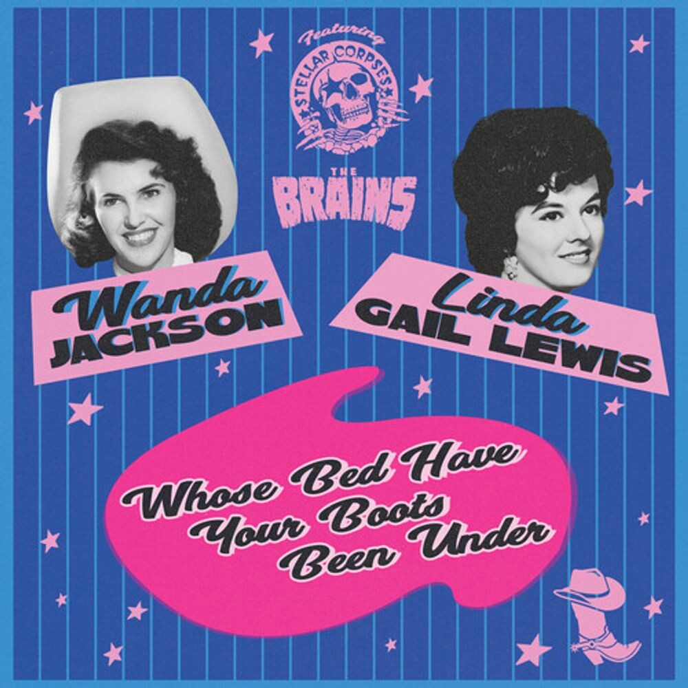 

Виниловая пластинка LP Whose Bed Have Your Boots Been Under [Pink Vinyl] (7") - Wanda Jackson, Linda Gail Lewis