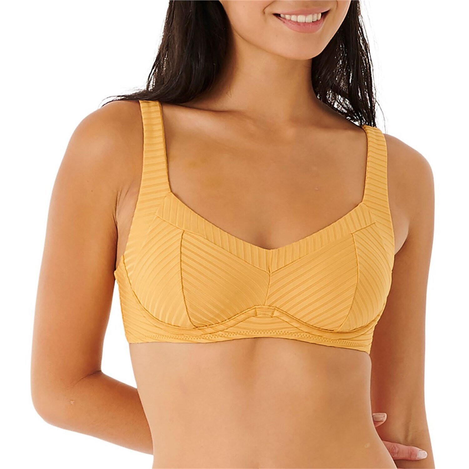 

Топ Rip Curl Premium Surf E Bralette Bikini, золото