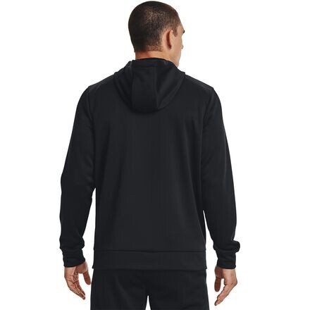 

Флисовая толстовка с молнией во всю длину Armor мужская Under Armour, черный