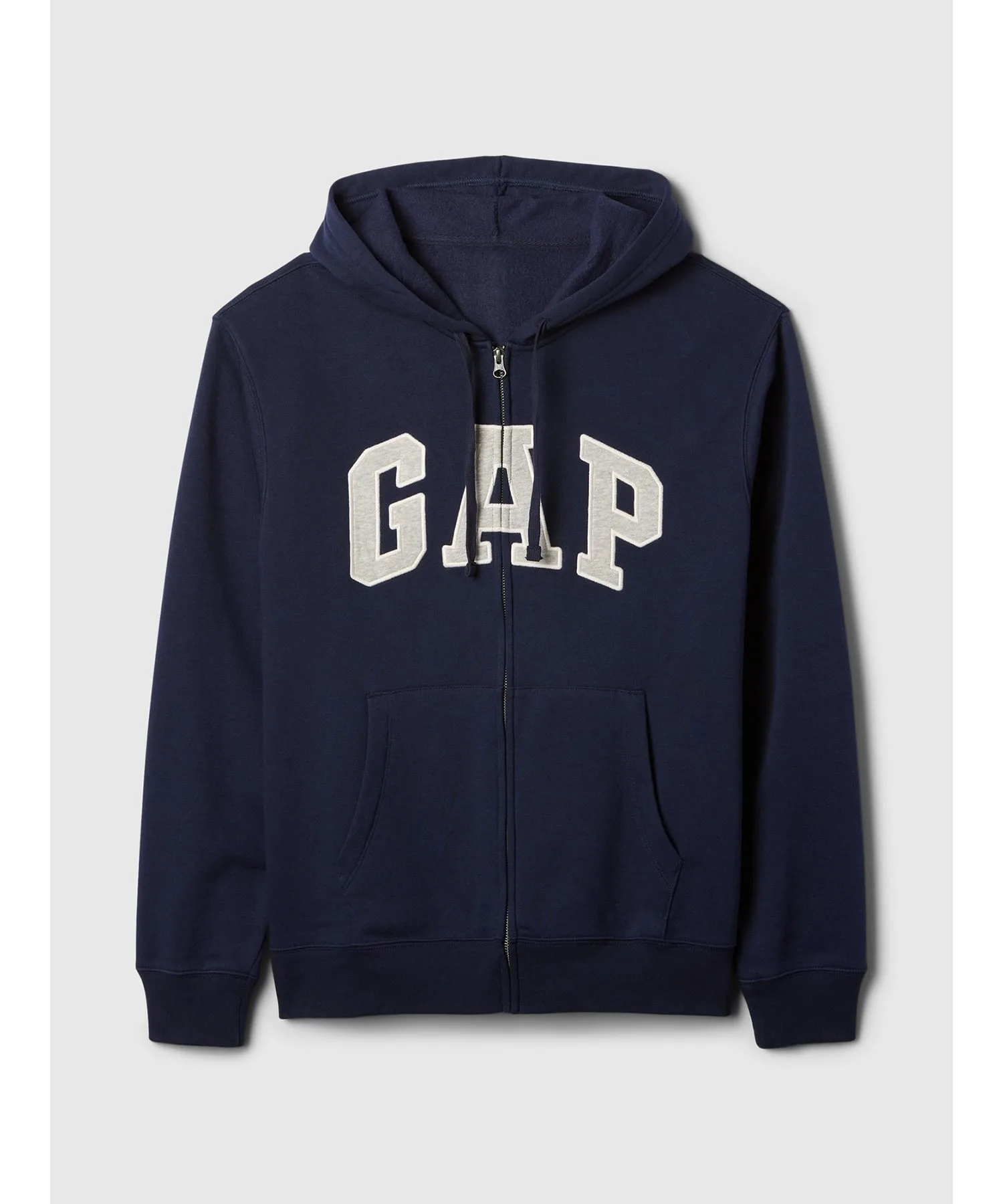 Толстовка на молнии с логотипом (U)GAP (унисекс), TAPESTRY_NAVY_V2 — фото 4