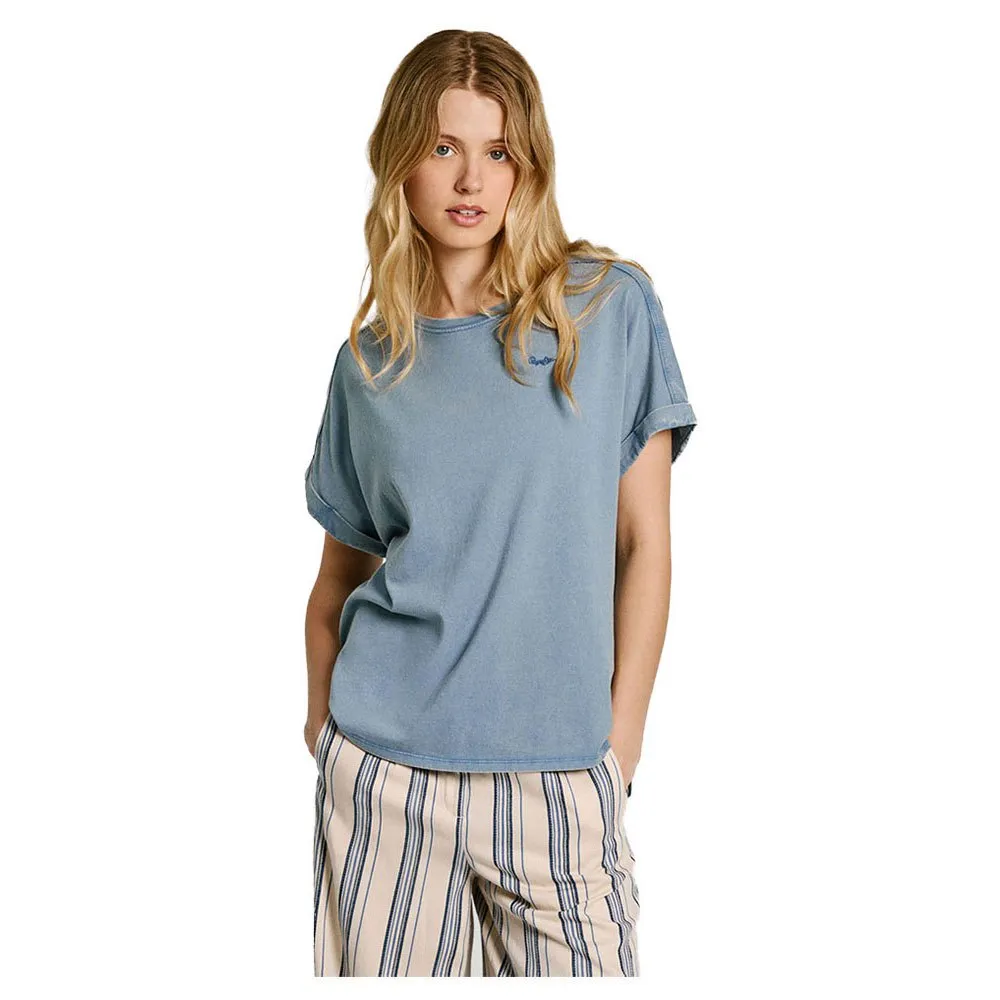 

Футболка с коротким рукавом Pepe Jeans Edith, синий