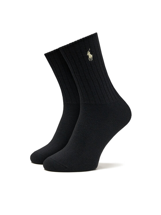 

Высокие женские носки 455846847012 Polo Ralph Lauren, черный
