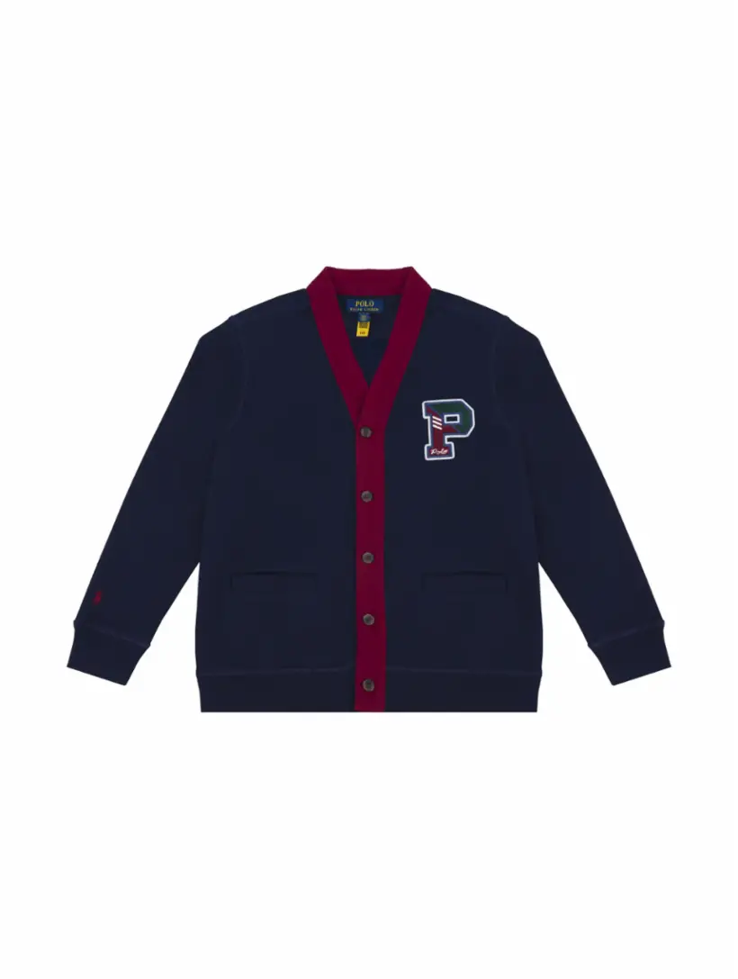 

Кардиган с логотипом Ralph Lauren, тёмно-синий
