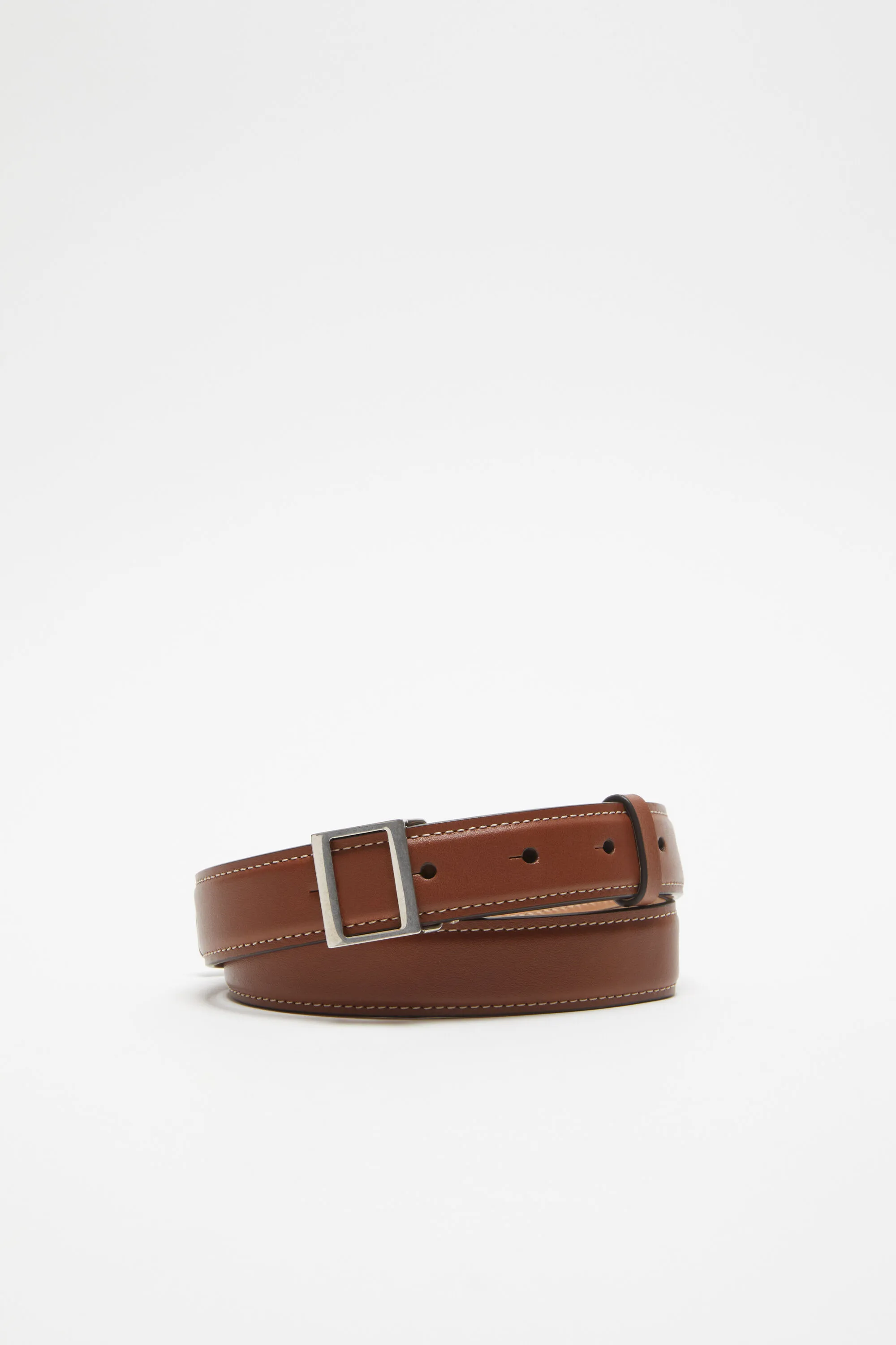 

Кожаный ремень с пряжкой Acne Studios, Brown