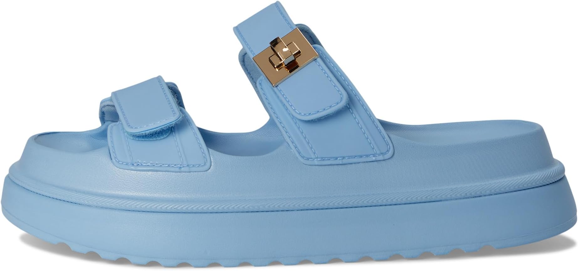 Сандалии Steve Madden Bigschmona, цвет Light Blue Jelly — фото 4