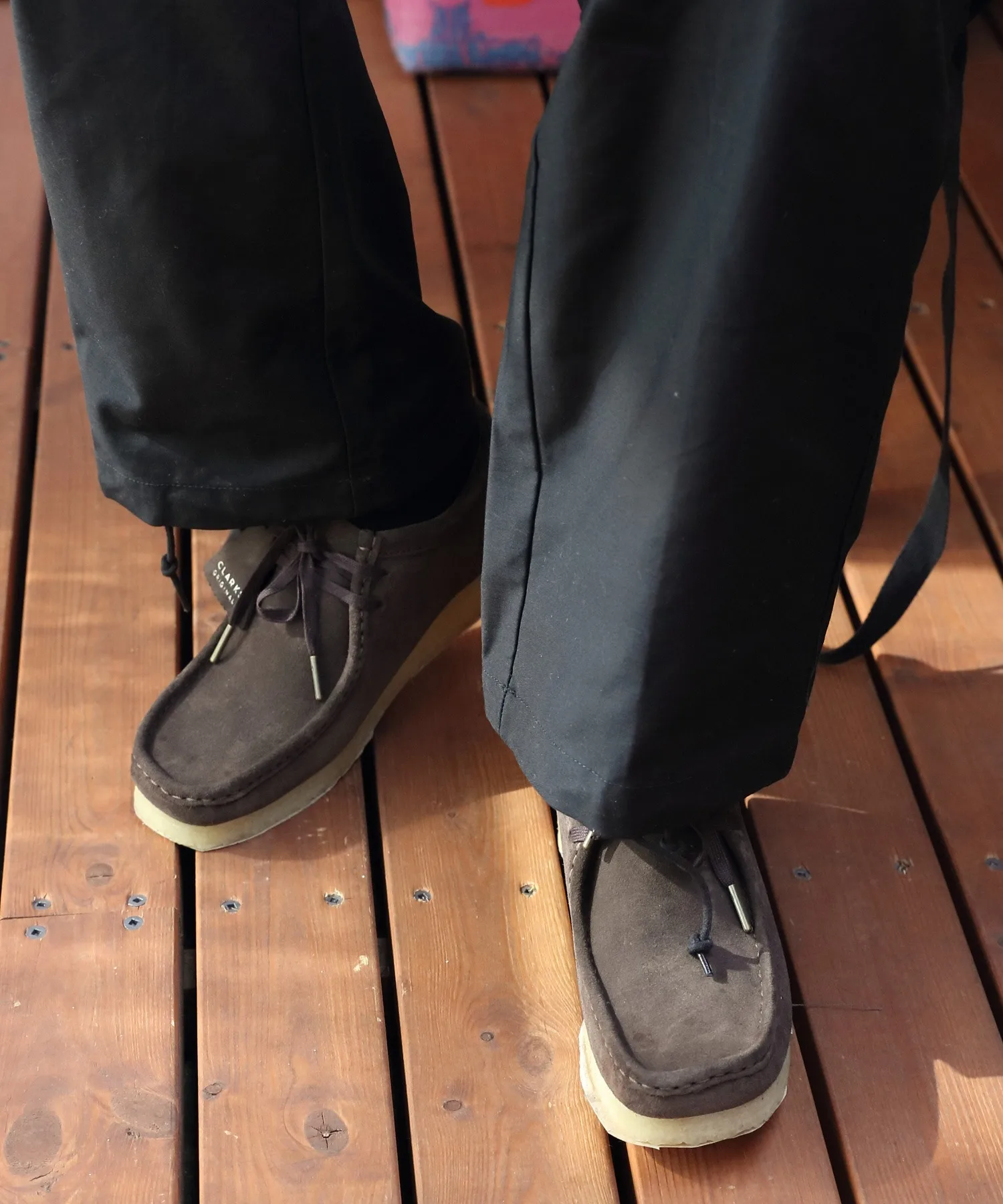 Мужские и женские лоферы Clarks Originals Wallabee — фото 3