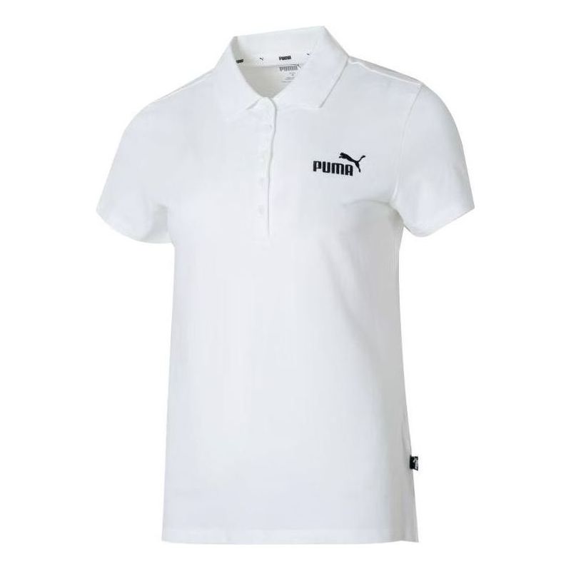 

Поло (WMNS) PUMA Logo Polo 'White' 630564-02, белый