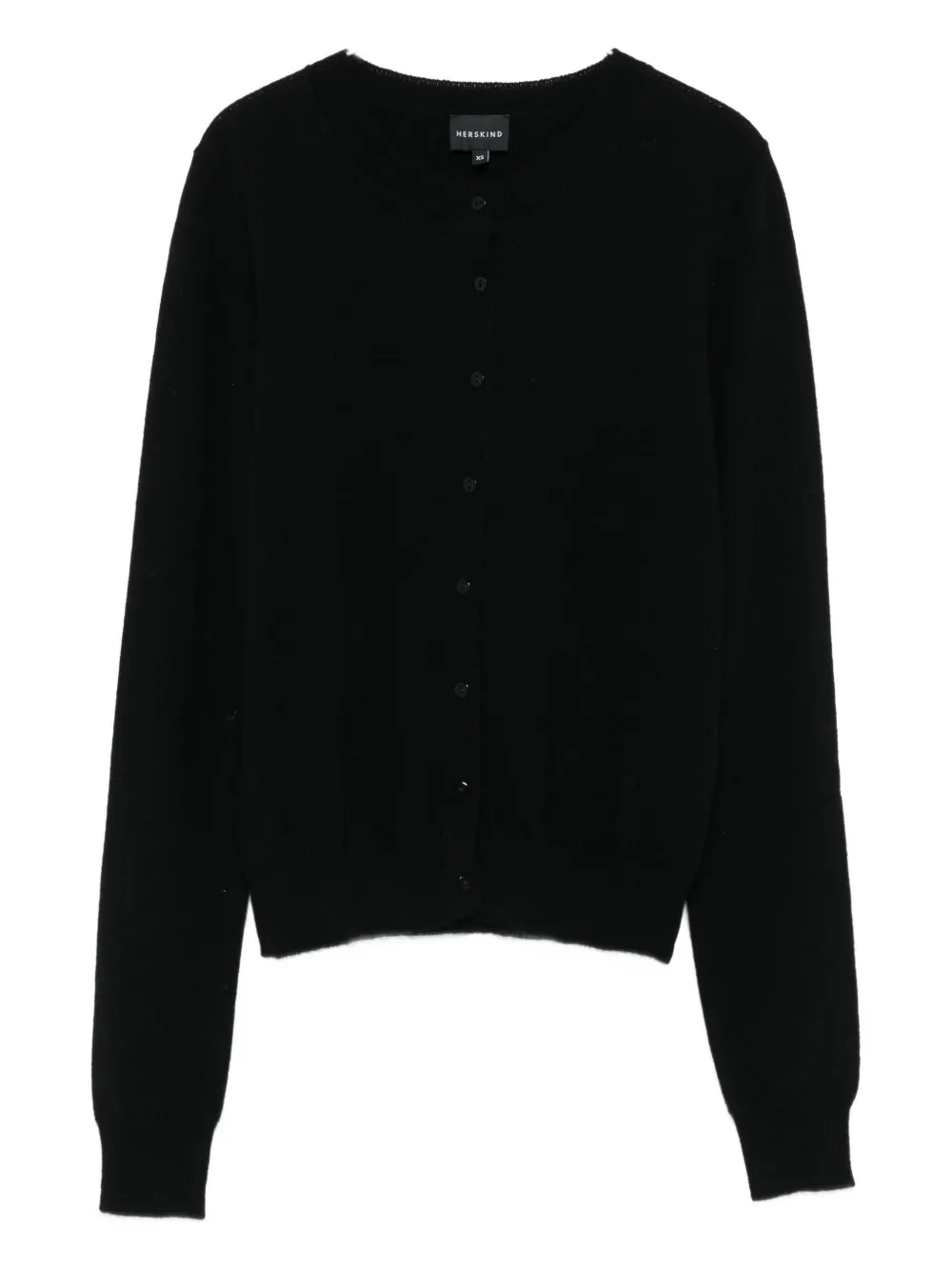 

Кардиган из кашемира на пуговицах HERSKIND, черный