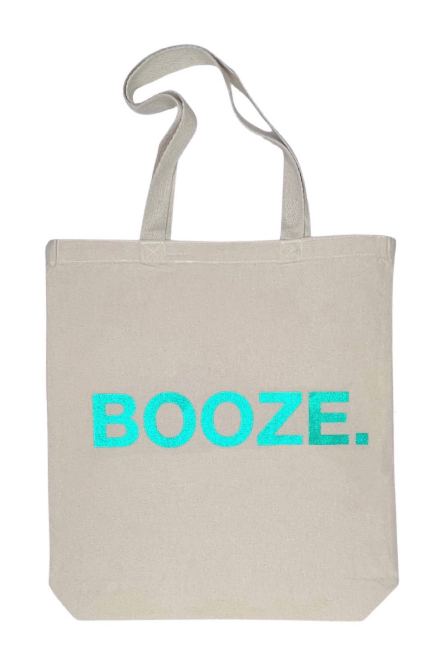 

Холщовая сумка-тоут цвета Booze Unsweetened