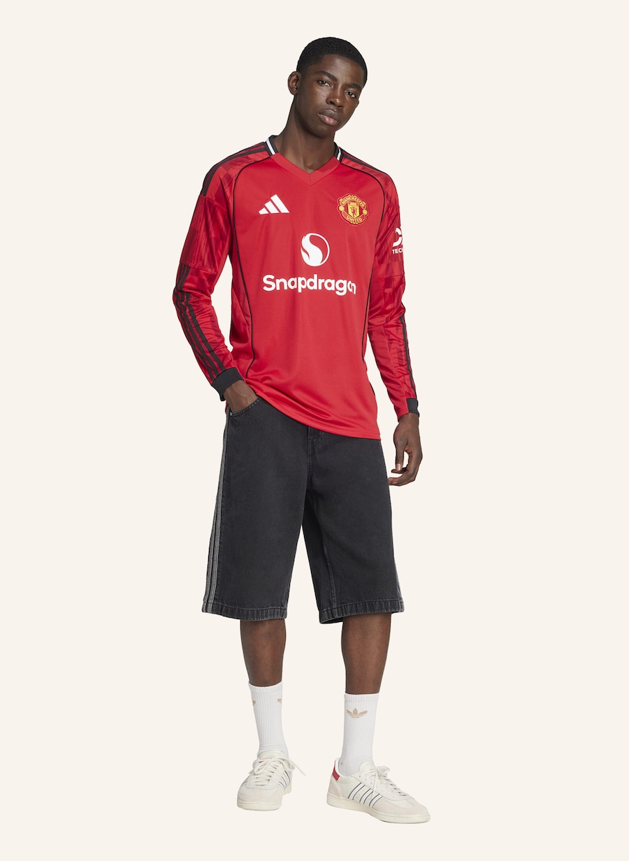 Джерси ADIDAS PERFORMANCE Manchester United 25/26, красный — фото 4