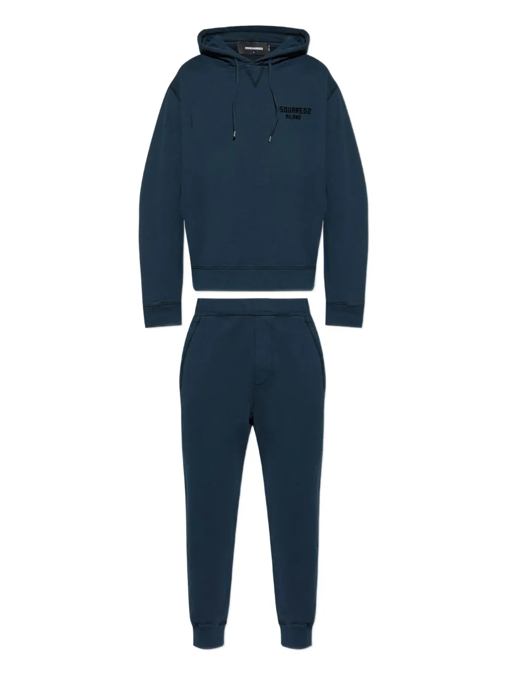 

Спортивный костюм с капюшоном и логотипом DSQUARED2, синий