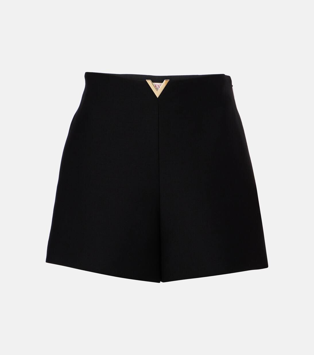 

Шорты VGold Crepe Couture Valentino, черный