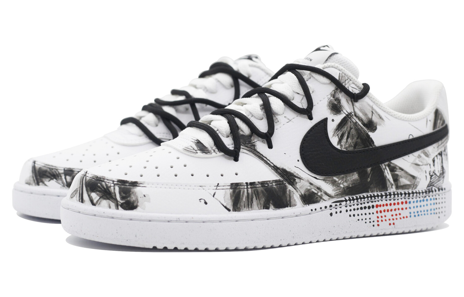 

Мужские кроссовки для скейтбординга Nike Court Vision 1, Black