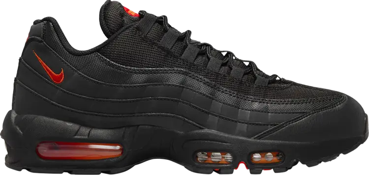 

Кроссовки Air Max 95 'Black Red Orange', черный