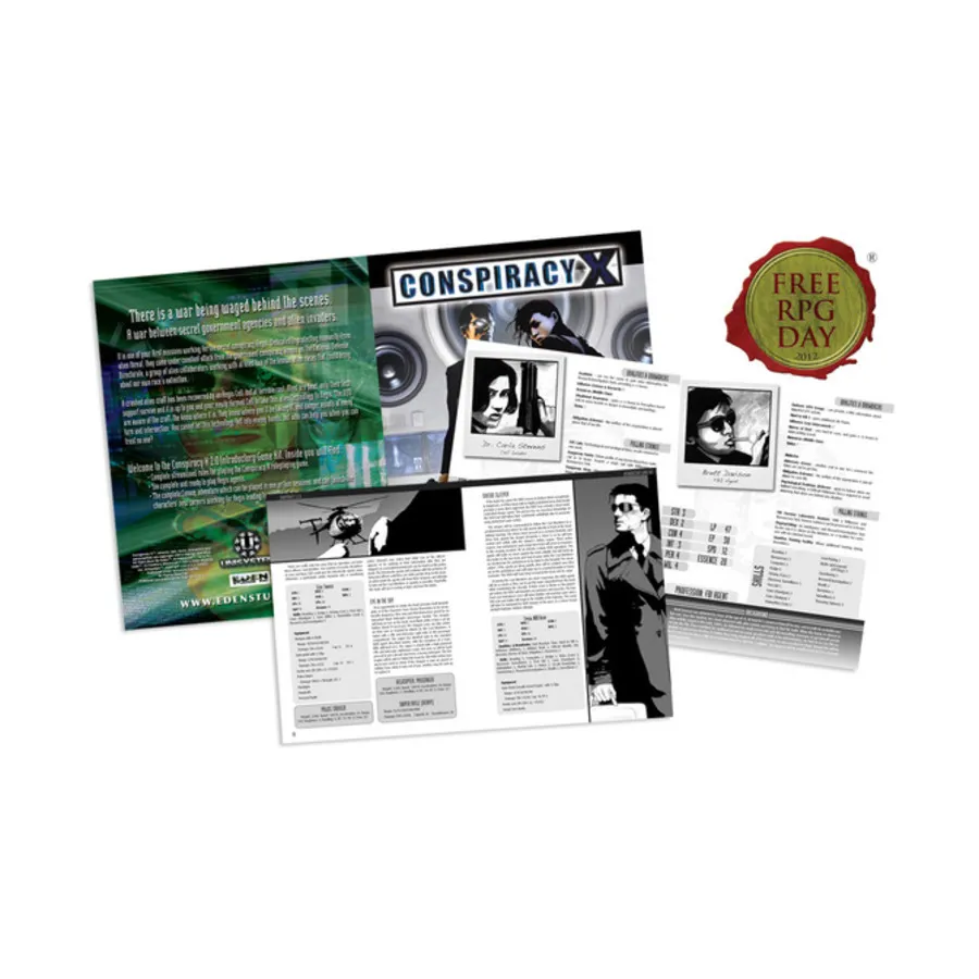 

Модуль Introductory Game Kit w/Convoy Adventure (Free RPG Day 2012), Conspiracy X (2nd Edition)