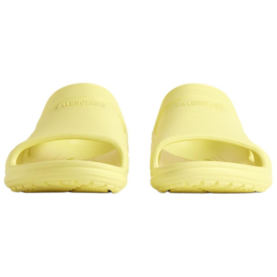 Шлепанцы мужские Crocs x Balenciaga, желтый — фото 4