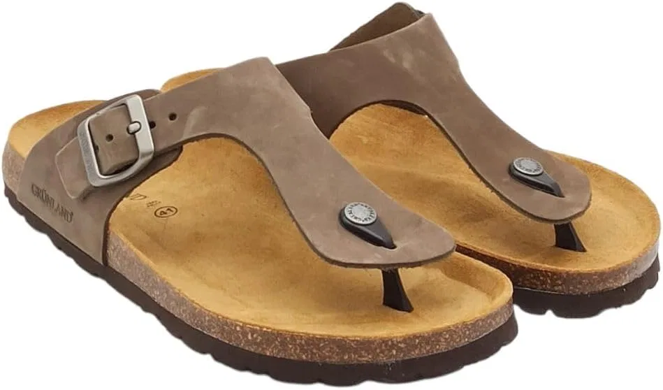 Мужские тапочки Grunland P. CC3007 Bobo GRÜNLAND il benessere è naturale, Taupe