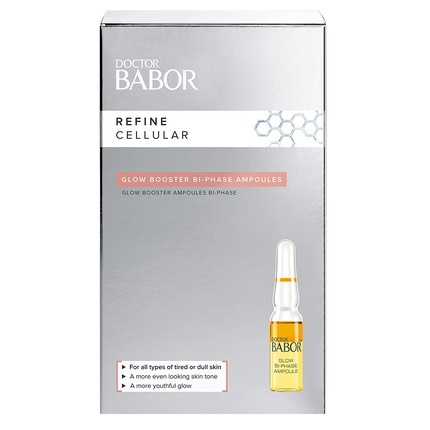 

DOCTOR BABOR Glow Booster Двухфазные ампулы Антивозрастная сыворотка для лица с витаминами C и E 7x1 мл