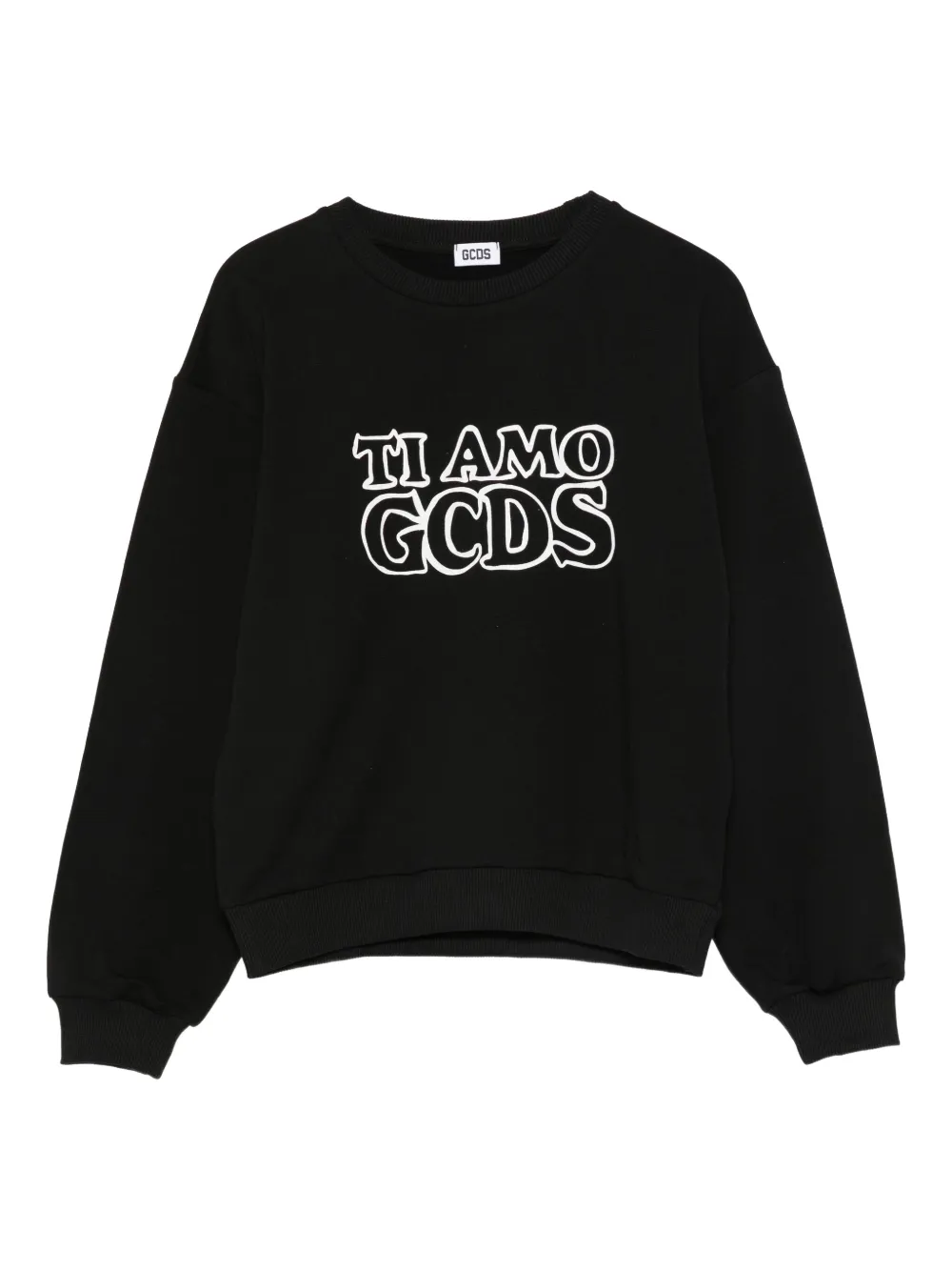 

Толстовка с графическим принтом Gcds Kids, черный