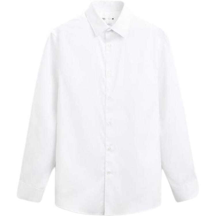 

Рубашка мужская белая Zara, белый