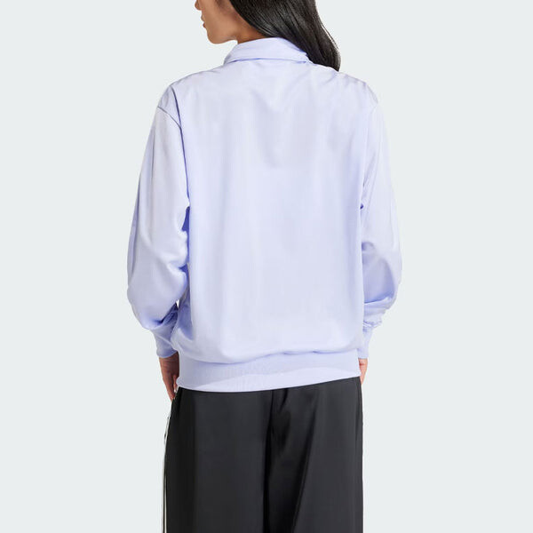 Куртка оригиналы adicolor классика свободный firebird track top азия размеры Adidas, фиолетовый — фото 3