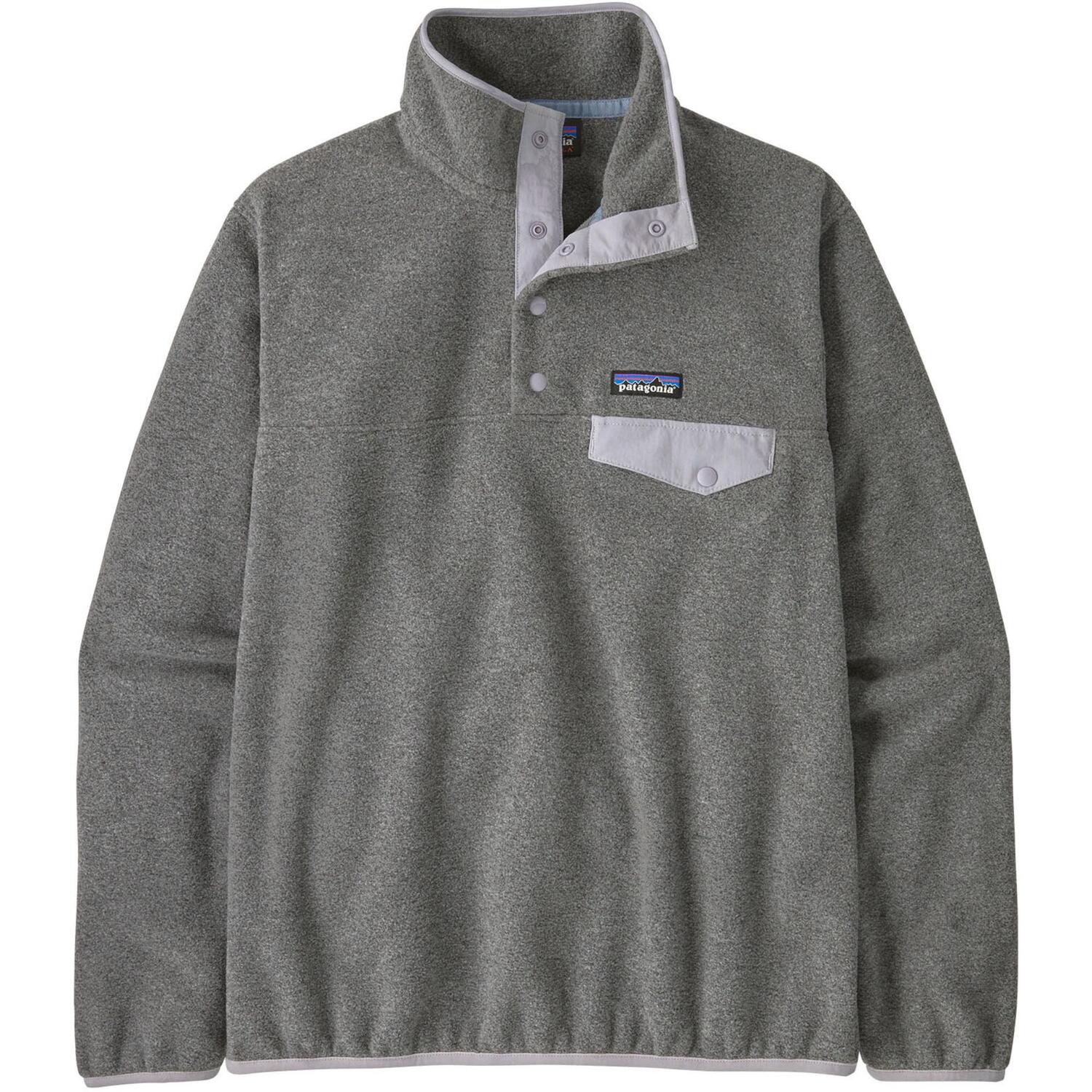 

Легкий женский флисовый пуловер Synchilla Snap-T Patagonia, Nickel/Permafrost Purple