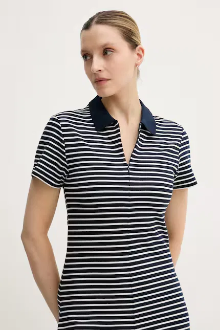 Платье миди расклешенное Tommy Hilfiger, синий — фото 4