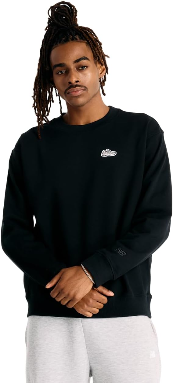 

Мужская толстовка New Balance Athletics 9060 Grey Day (MT51967), черный