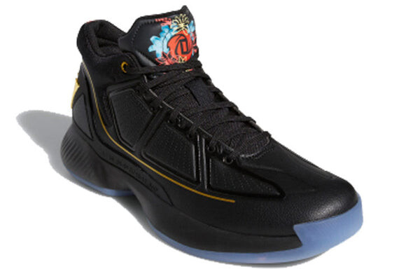 Кроссовки d rose 10 Adidas, черный — фото 2
