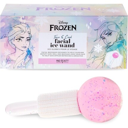Массажер для лица MAD BEAUTY Disney Frozen Tone & Cool Facial Ice Wand успокаивает и снимает отечность кожи