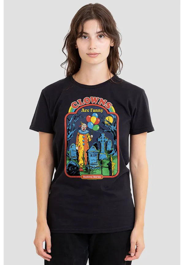 

Футболка с забавным принтом «клоуны стивена роудса» Cotton Soul, Black, Черный, Футболка с забавным принтом «клоуны стивена роудса» Cotton Soul, Black