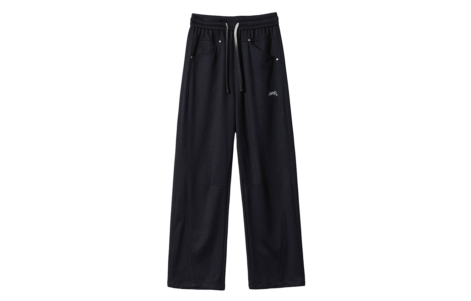 

Повседневные брюки Unisex Moderate Straight Fit Jeep, темно-синий