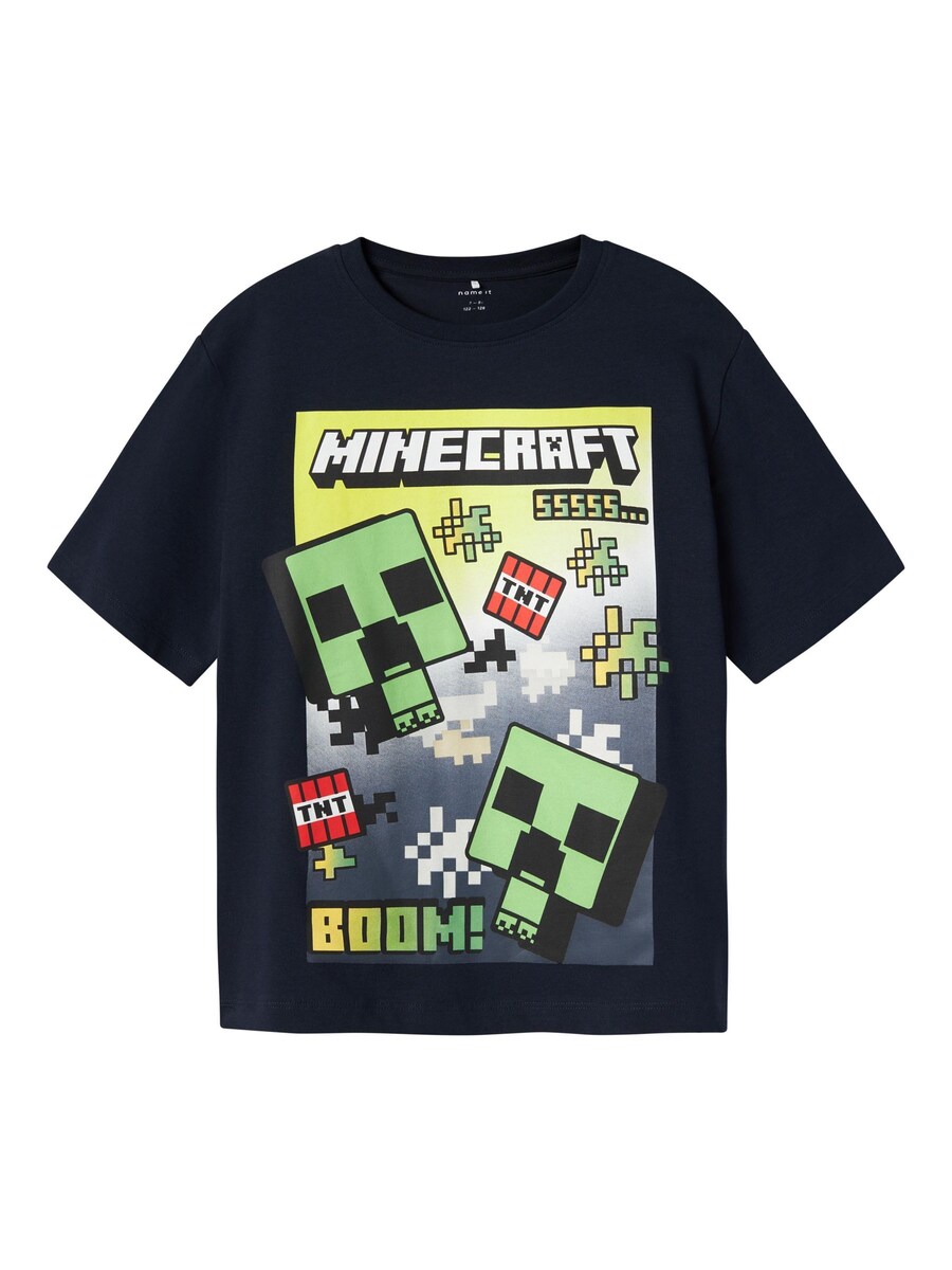 

Рубашка NAME IT NKMMus Minecraft, синий