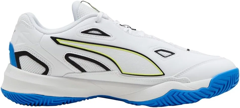 Детские кроссовки Puma Solarstrike 4 для дома, унисекс, Puma White Puma Black Ultra Blue — фото 4