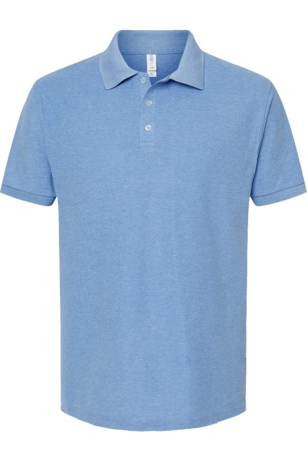 

Спортивное поло Tultex Unisex 50/50, цвет heather light blue