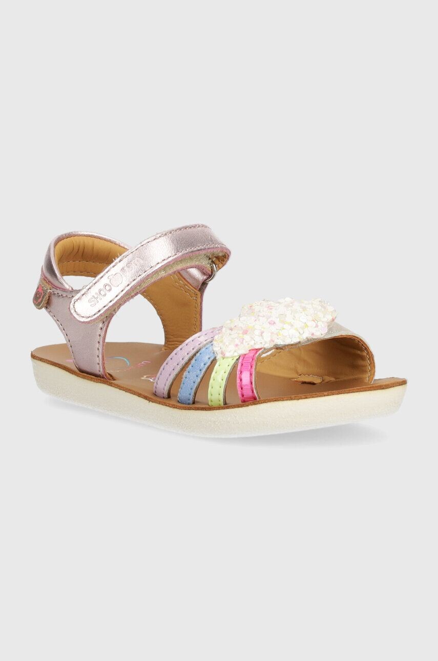 

Детские кожаные сандалии Shoo Pom GOA MULTI, розовый