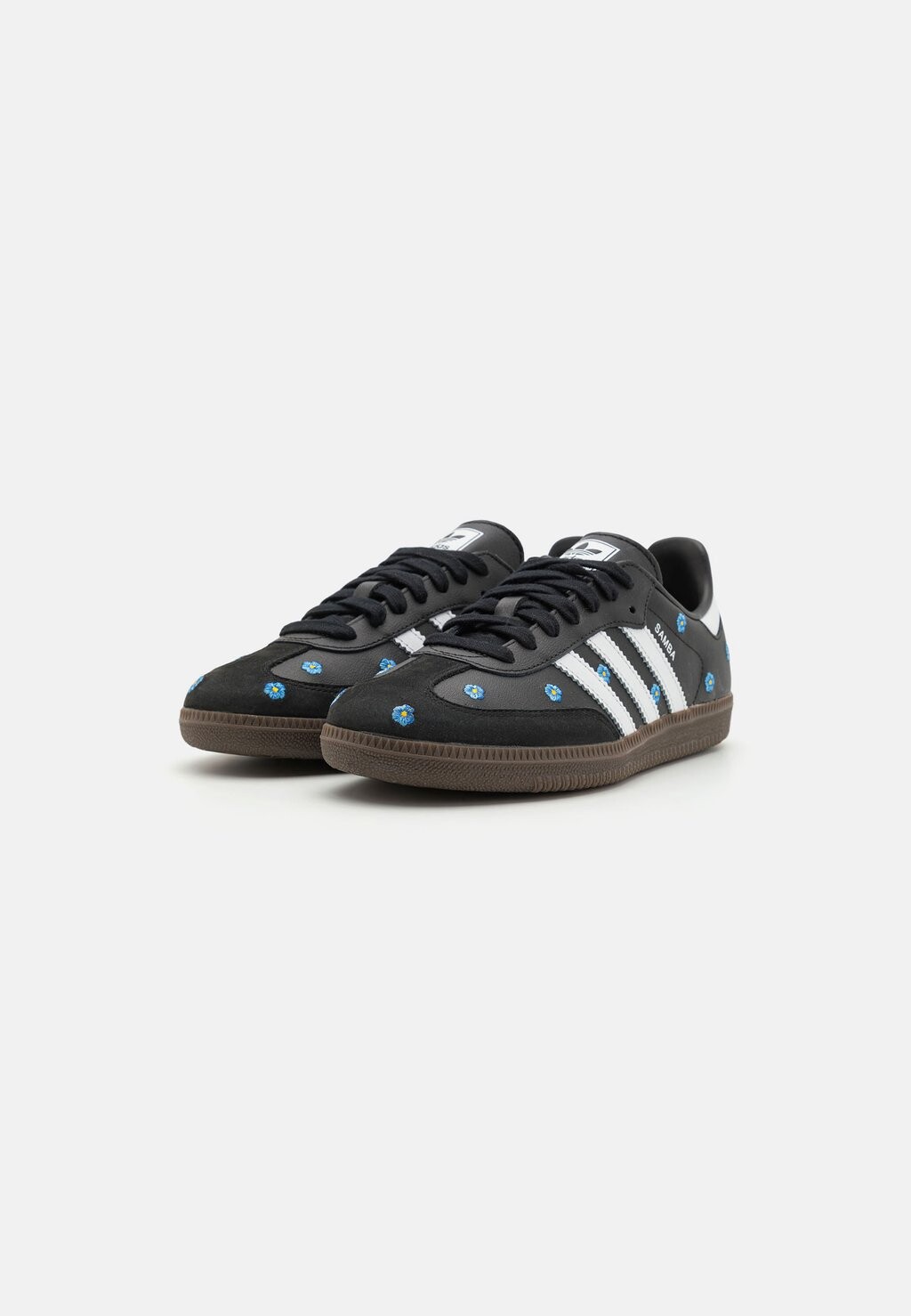 

Кроссовки на шнуровке SAMBA OG adidas, черный
