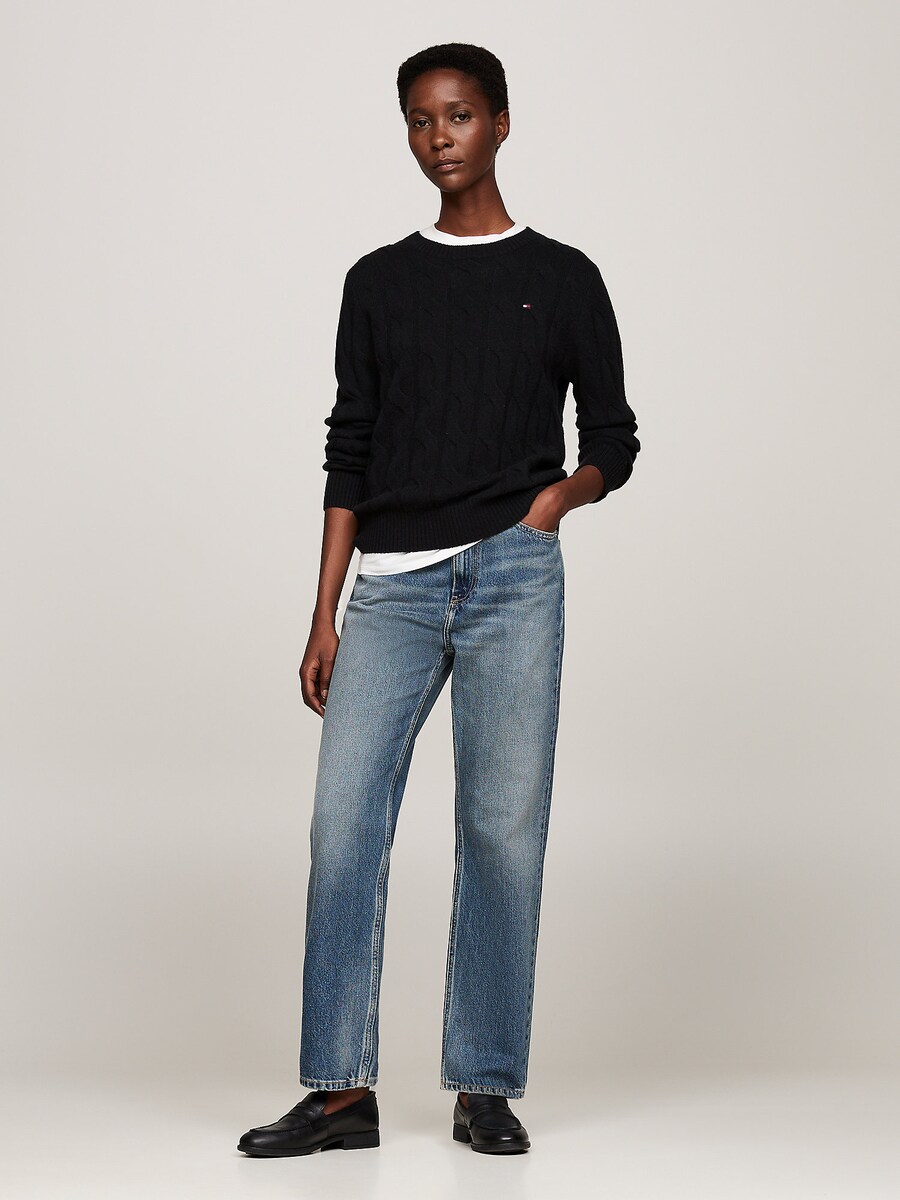 Свитер TOMMY HILFIGER, Black — фото 4