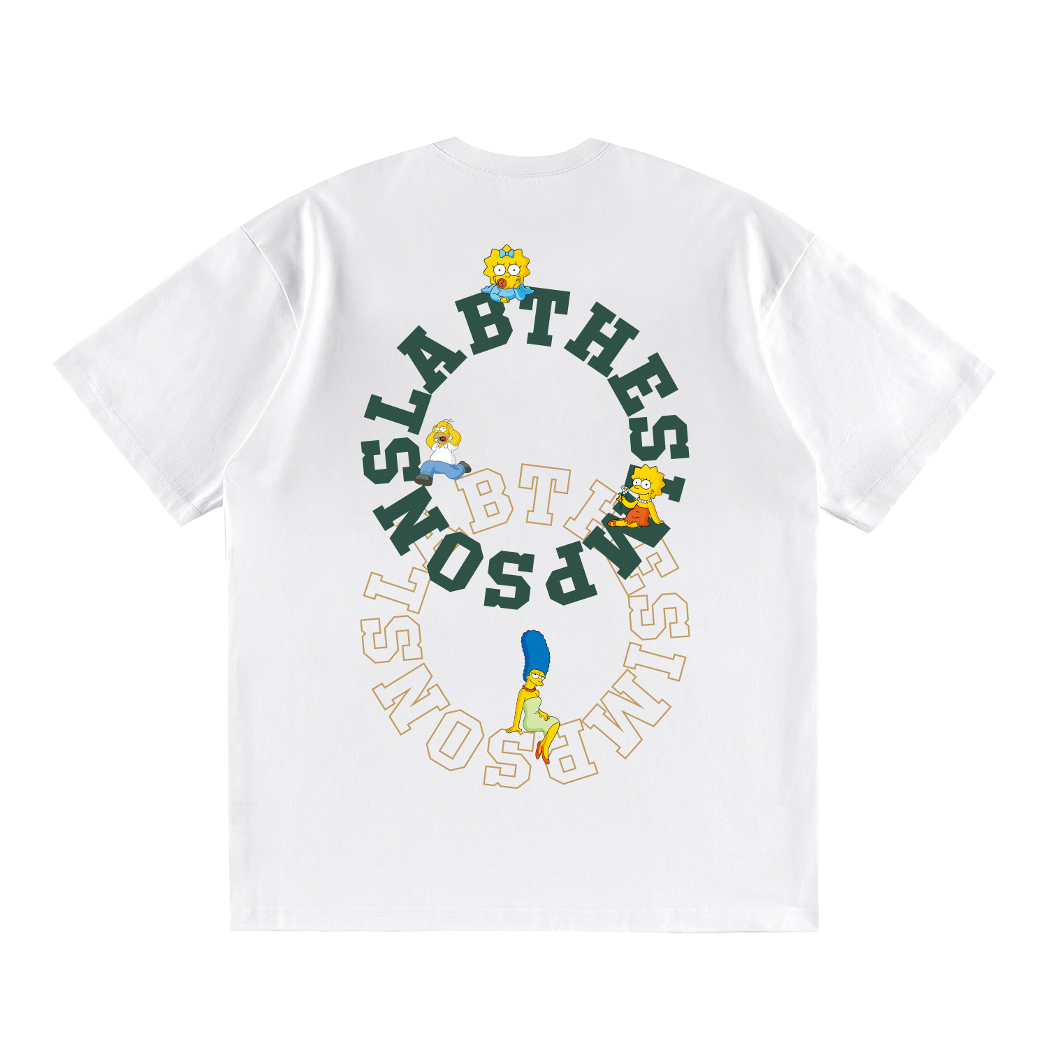 

Футболка унисекс The Simpsons, лазурная