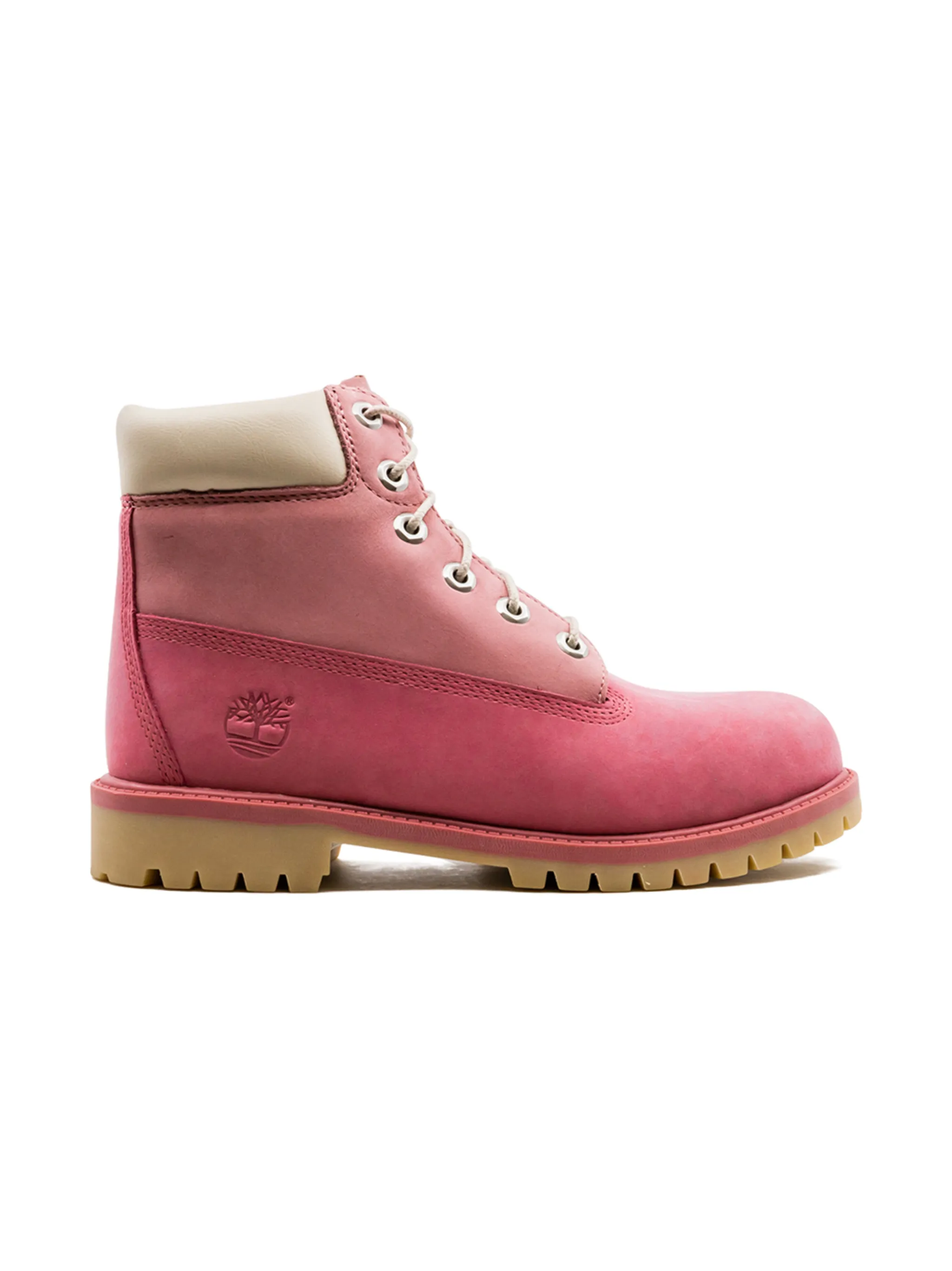 Ботинки на шнуровке Timberland Kids, розовый — фото 2