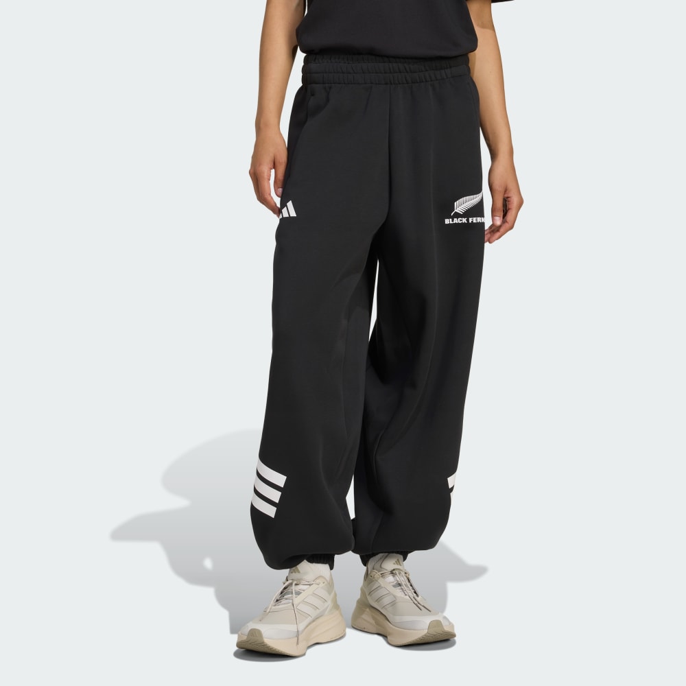

Спортивные брюки Adidas Black Ferns 3-Stripes Parachute Pants, цвет All Black