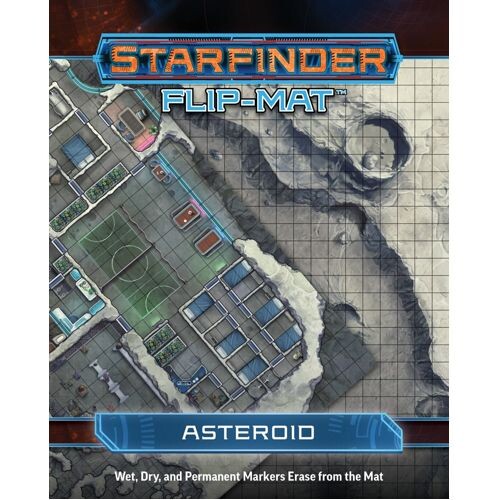 

Игровое поле Starfinder Flip-Mat Starship: Asteroid Paizo Publishing