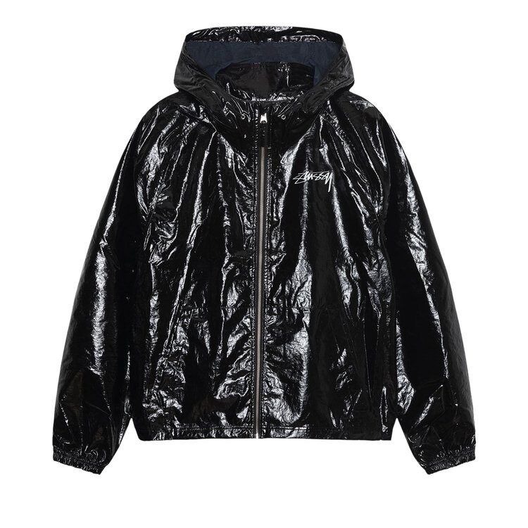 

Топ Stussy Beach Shell Coated Ripstop, черный